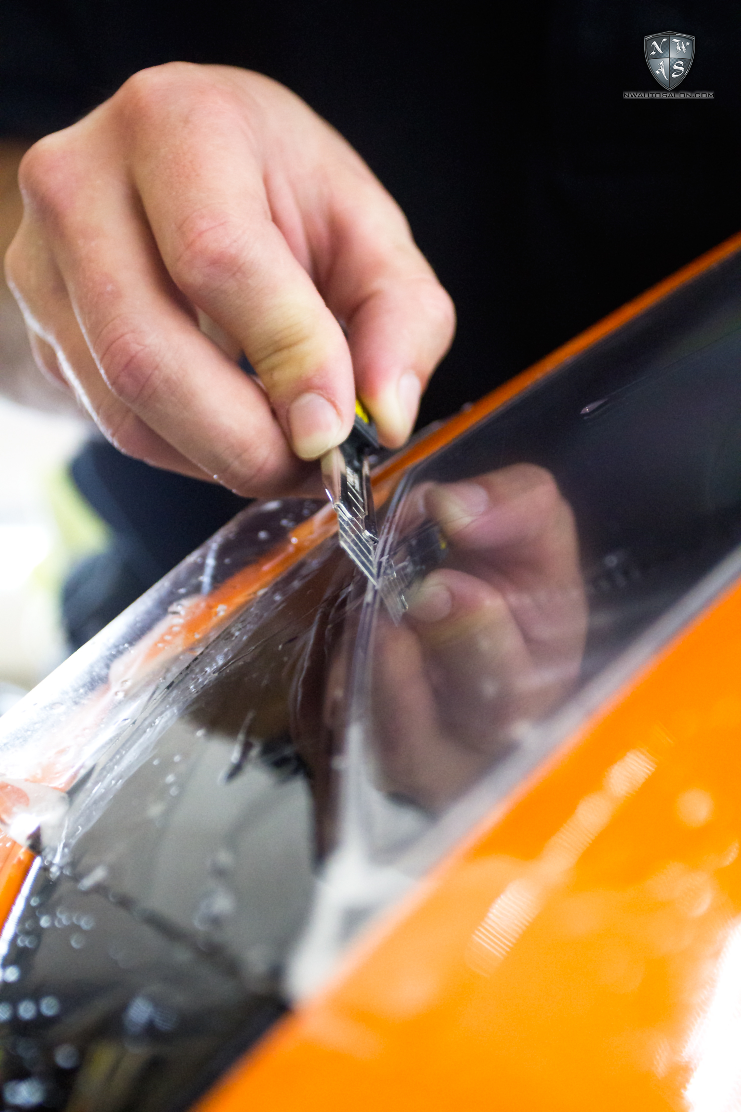 Gallardo Headlight Restoration & Protection for Cats Exotics NorthWest Auto Salon